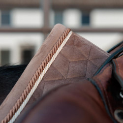 Tapis de selle Velvet jumping Kentucky Beige Tapis de selle Velvet jumping Kentucky Beige