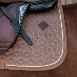Tapis de selle Velvet jumping Kentucky Beige Tapis de selle Velvet jumping Kentucky Beige
