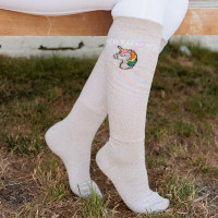 Chaussettes Kentucky Pailletées Licorne Set de 3 Blanc Chaussettes Kentucky Pailletées Licorne Set de 3 Blanc