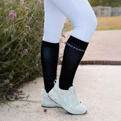 Chaussettes Kentucky Pailletées Set de 3 Noir