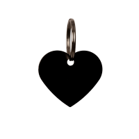 Graveerbare Medaille in Hartvorm Grooming Deluxe by Kentucky Zwart