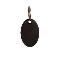 Graveerbare Ovale Medaille Grooming Deluxe van Kentucky Zwart Graveerbare Ovale Medaille Grooming Deluxe van Kentucky Zwart