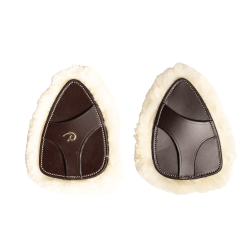 Pad de Protection en Mouton Artificiel pour Collier de Chasse 5 points Dy'on Marron Pad de Protection en Mouton Artificiel pour Collier de Chasse 5 points Dy'on Marron