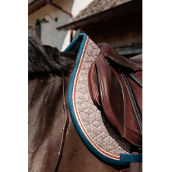 Tapis de selle Kentucky Pied-de-Poule Bordeaux