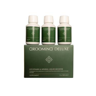 Vitamine- en Mineralen Vloeibare Booster Grooming Deluxe van Kentucky Vitamine- en Mineralen Vloeibare Booster Grooming Deluxe van Kentucky