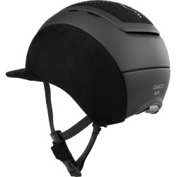 Casque Casco Elite Iconic Celestia noir swarovski