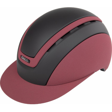 Casque Casco Elite Precision Velaris bordeaux suède Casque Casco Elite Precision Velaris bordeaux suède