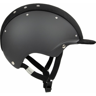 Casque Casco Apart Iconic Embellis noir matelassé au milieu