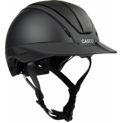 Helm Casco Duell One Iconic Finesse Zwart met gewatteerd midden Helm Casco Duell One Iconic Finesse Zwart met gewatteerd midden