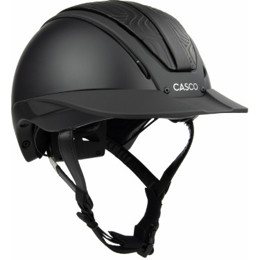 Helm Casco Duell One Iconic Finesse Zwart met gewatteerd midden Helm Casco Duell One Iconic Finesse Zwart met gewatteerd midden