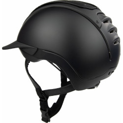 Helm Casco Duell One Iconic Finesse Zwart met gewatteerd midden Helm Casco Duell One Iconic Finesse Zwart met gewatteerd midden