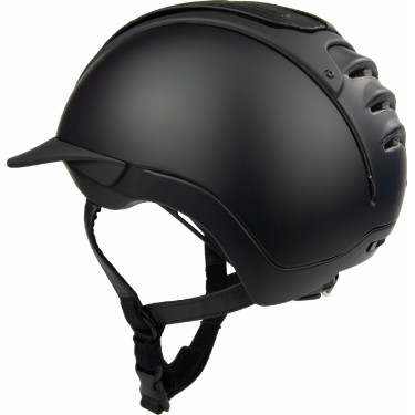Helm Casco Duell One Iconic Finesse Zwart met gewatteerd midden Helm Casco Duell One Iconic Finesse Zwart met gewatteerd midden