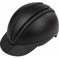 Helm Casco Duell One Iconic Finesse Zwart met gewatteerd midden Helm Casco Duell One Iconic Finesse Zwart met gewatteerd midden