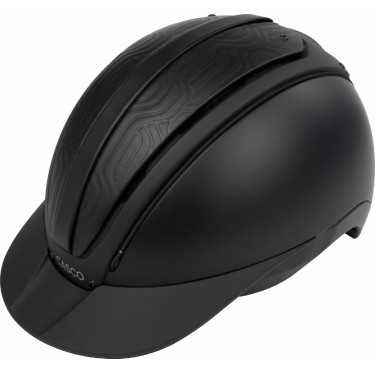 Helm Casco Duell One Iconic Finesse Zwart met gewatteerd midden Helm Casco Duell One Iconic Finesse Zwart met gewatteerd midden