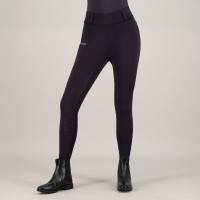 Legging d'équitation Imperial Riding Comfi Sparks hiver FullGrip femme Marine Bleu marine