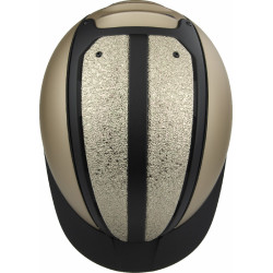 Casque Casco Duell One Iconic Flair beige / noir
