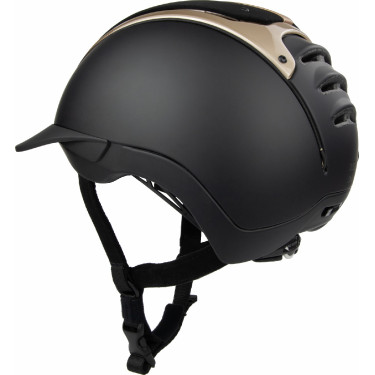 Casque Casco Duell One Iconic Premiere noir / champagne