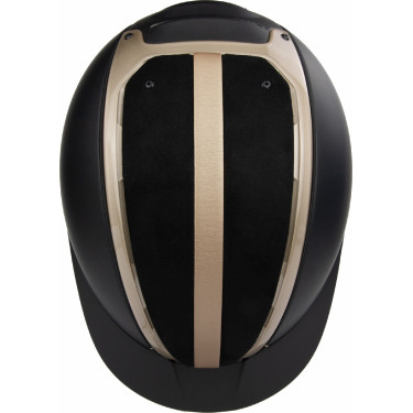 Casque Casco Duell One Iconic Premiere noir / champagne