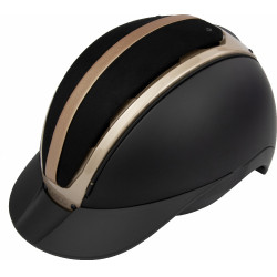 Casque Casco Duell One Iconic Premiere noir / champagne
