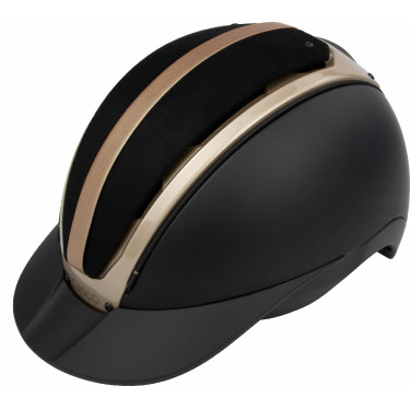 Casque Casco Duell One Iconic Premiere noir / champagne