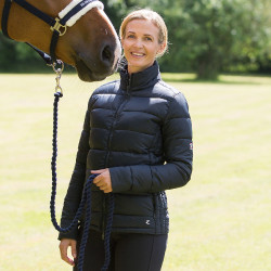 Veste matelassée légère Horze Alicia femme Bleu marine Veste matelassée légère Horze Alicia femme Bleu marine