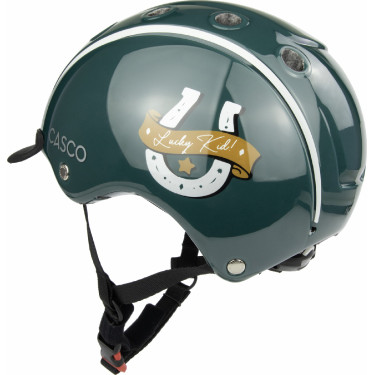 Casque Casco Nori Iconic Lucky smaragd