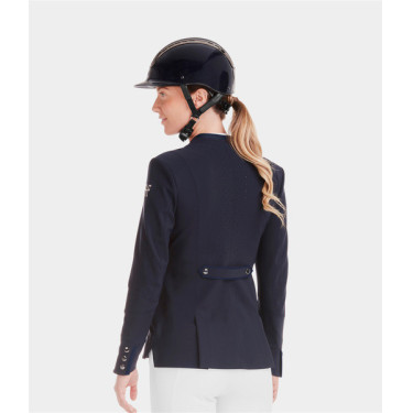 Veste de concours Aerotech Horse Pilot femme Nuit foncé Bleu marine