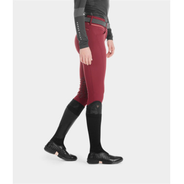 Pantalon X-Design Horse Pilot femme Rouge foncé