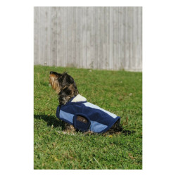 Couverture pour chien Equithème Confortec Marine Bleu marine