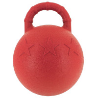 Bal met handvat voor paarden Hippotonic Rood Bal met handvat voor paarden Hippotonic Rood