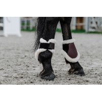Protège-boulets Equithème Boa Marron
