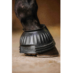 Cloches velcro Noturn caoutchouc Norton 6mm Noir