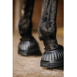 Cloches velcro Noturn caoutchouc Norton 6mm Noir