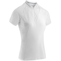 Polo Equithème Elodia Blanc Polo Equithème Elodia Blanc