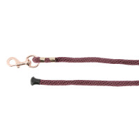 Halstertouw Equithème Soft rose gold Bordeaux Halstertouw Equithème Soft rose gold Bordeaux