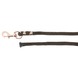 Halstertouw Equithème Soft rose gold