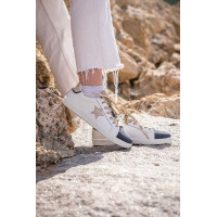 Sneakers Pénélope Neptune Blanc / marine Sneakers Pénélope Neptune Blanc / marine