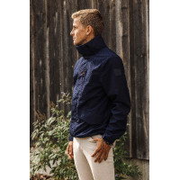 Waterdichte jas Equithème Aaron Marine Marineblauw Waterdichte jas Equithème Aaron Marine Marineblauw