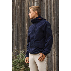Veste imperméable Equithème Aaron Marine Bleu marine