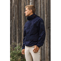 Waterdichte jas Equithème Aaron Marine Marineblauw Waterdichte jas Equithème Aaron Marine Marineblauw