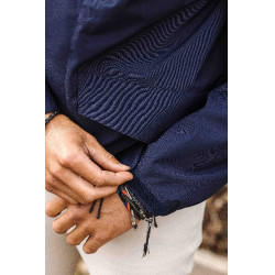 Waterdichte jas Equithème Aaron Marine Marineblauw