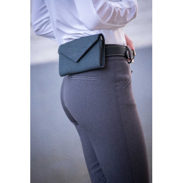 Phone Pocket Pénélope perforatieleer zwart Phone Pocket Pénélope perforatieleer zwart