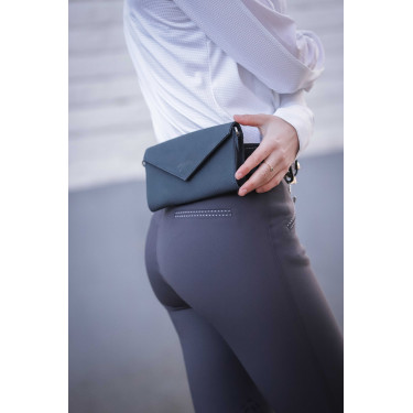 Phone Pocket Pénélope perforatieleer zwart Phone Pocket Pénélope perforatieleer zwart