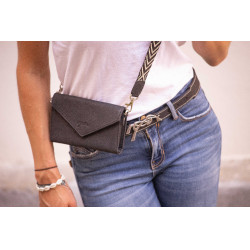 Pochette Pénélope New phone pocket geperforeerd Marine Marineblauw Pochette Pénélope New phone pocket geperforeerd Marine Marineblauw
