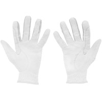 Gants Je t'aime Equithème Strass Blanc