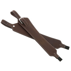 Enkelvoudige stijgbeugelriemen Norton Comfort Havana Bruin