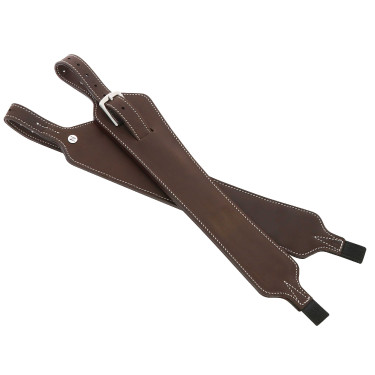 Enkelvoudige stijgbeugelriemen Norton Comfort Havana Bruin