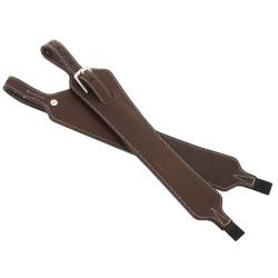 Enkelvoudige stijgbeugelriemen Norton Comfort Havana Bruin