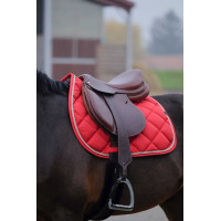 Tapis de selle Equithème Classic Rouge