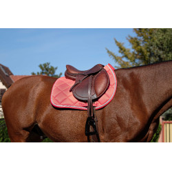 Tapis de selle Equithème Classic Vieux rose